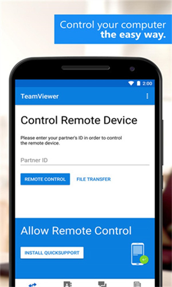 TeamViewer远程控制