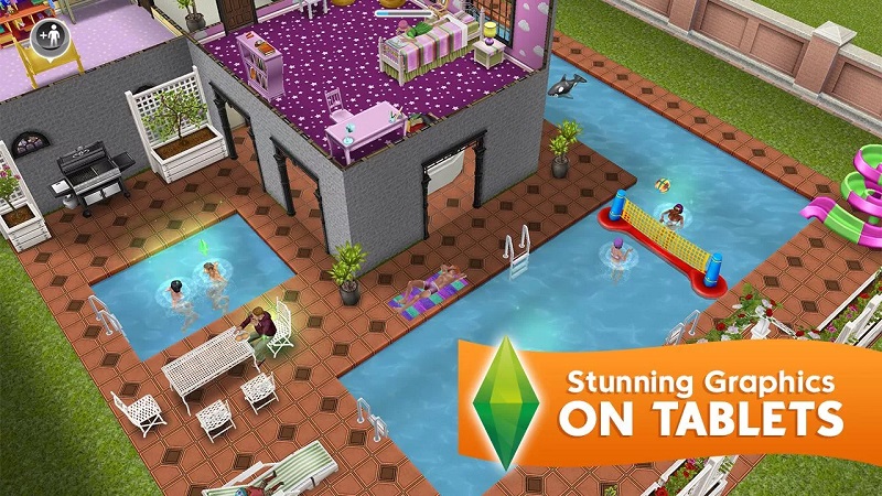 模拟人生畅玩版最新版本(The Sims FreePlay)v5.62.2 安卓中文版