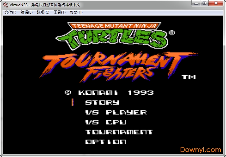 激龟快打nes版(忍者神龟格斗版)中文版