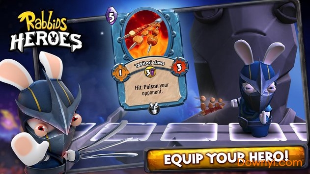 疯兔英雄传游戏(rabbids heroes)v1.1.3 安卓版