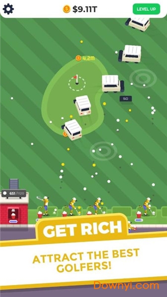 高尔夫公司大亨内购最新版(golf inc tycoon)v1.4.2 安卓版