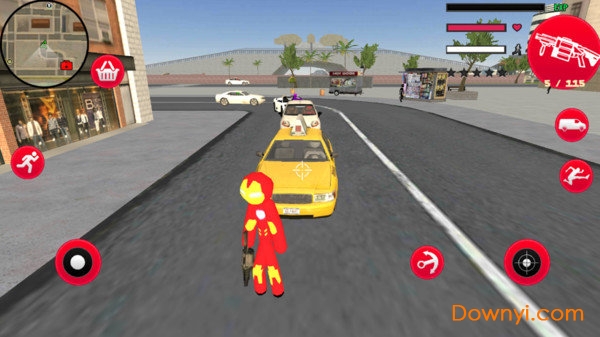 钢铁侠火柴人绳索英雄游戏v1.0 安卓版