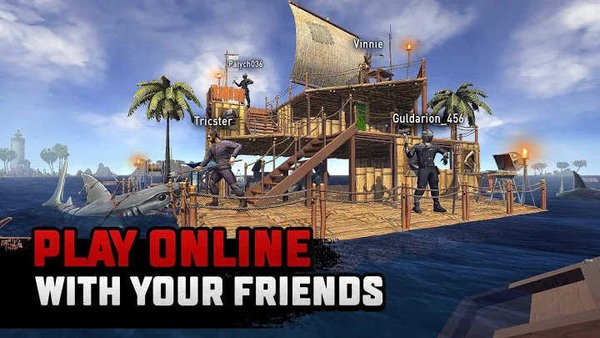 RaftSurvivalMultiplayer手游(木筏求生联机版)v1.0 安卓版